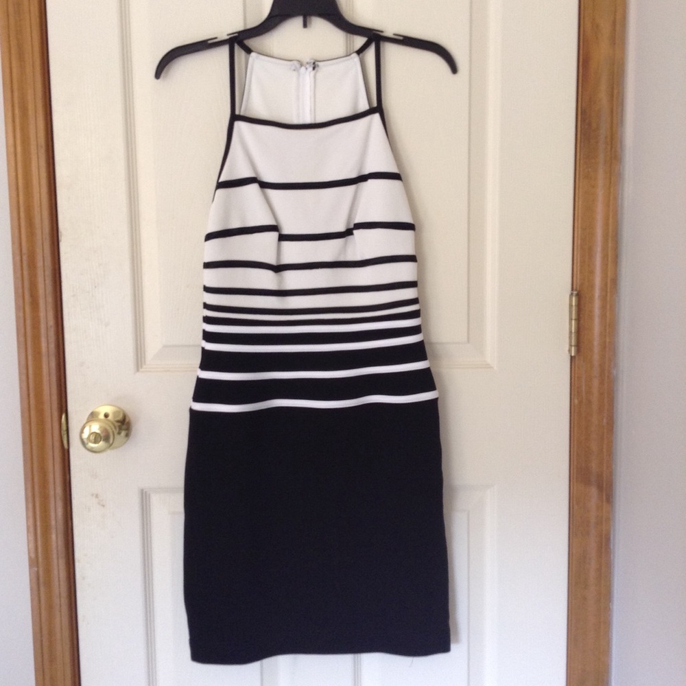 Neiman Marcus Striped Dress